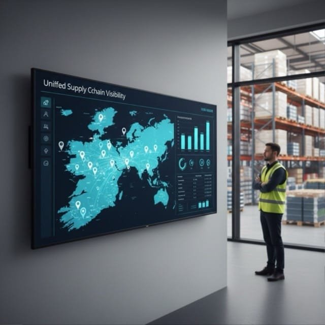 Man looking at screen